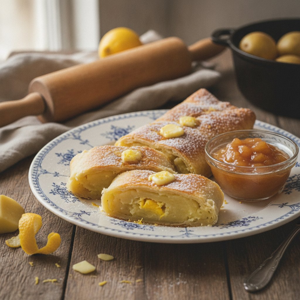 Erdäpfelstrudel