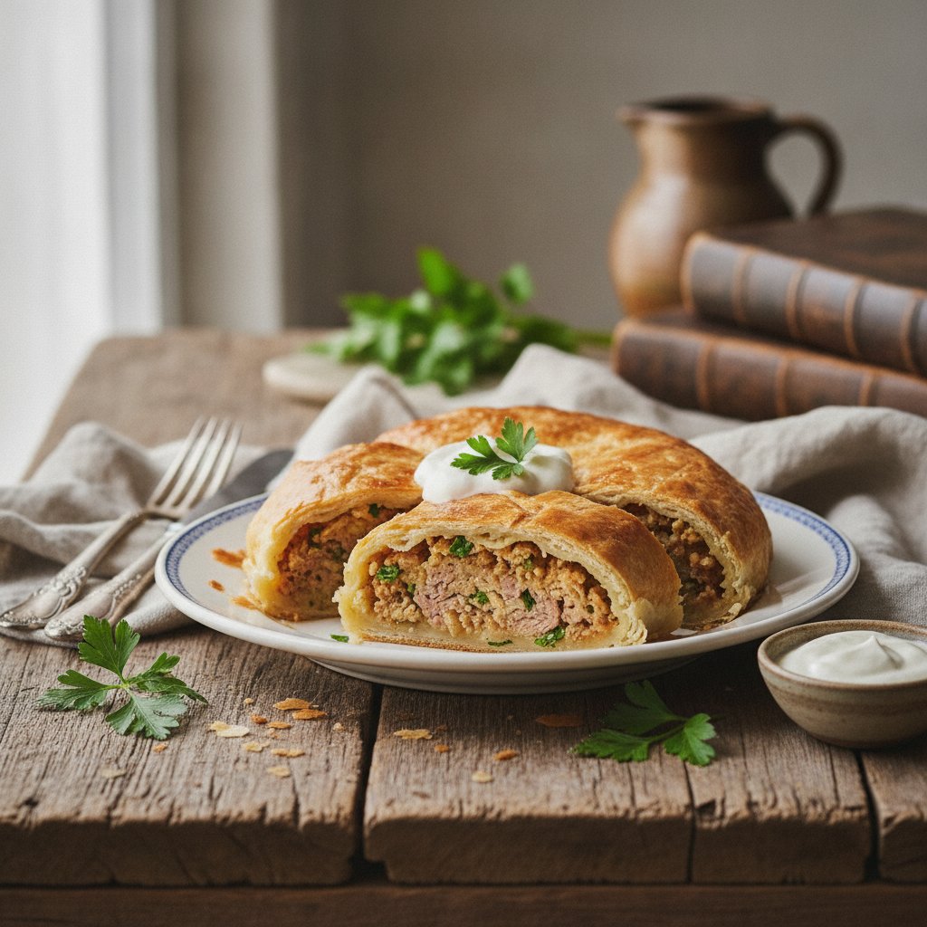 Fleischstrudel
