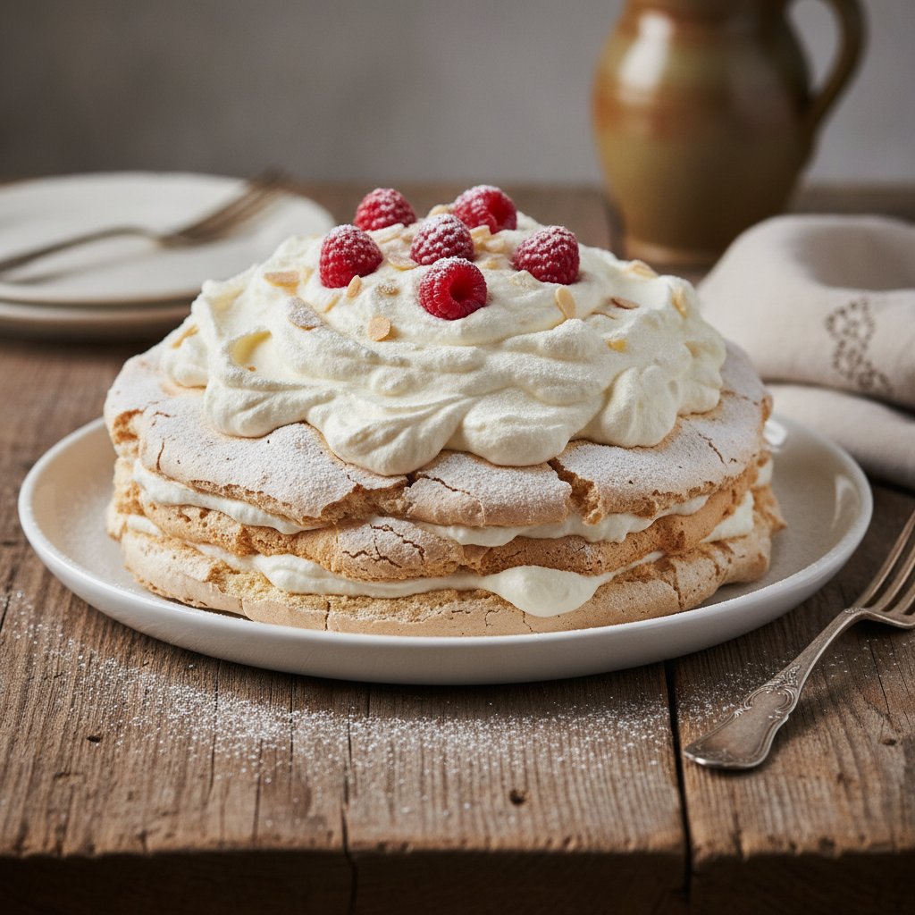 Baisertorte oder Schaumtorte