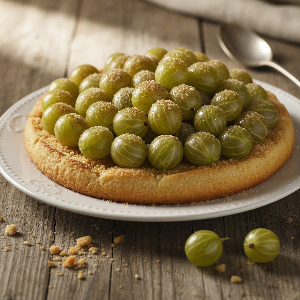 Stachelbeertorte von Sahneteig