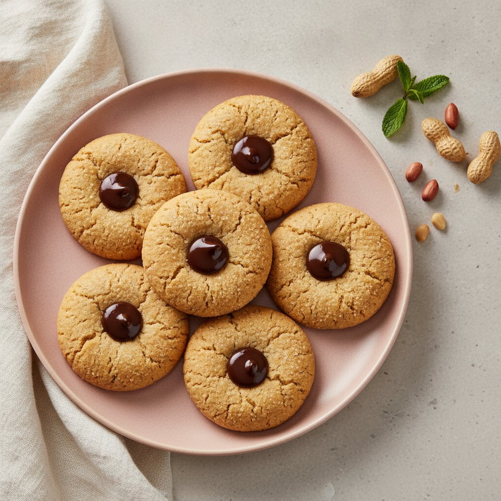 Hershey's Kiss Cookies (Peanut Butter Blossoms)